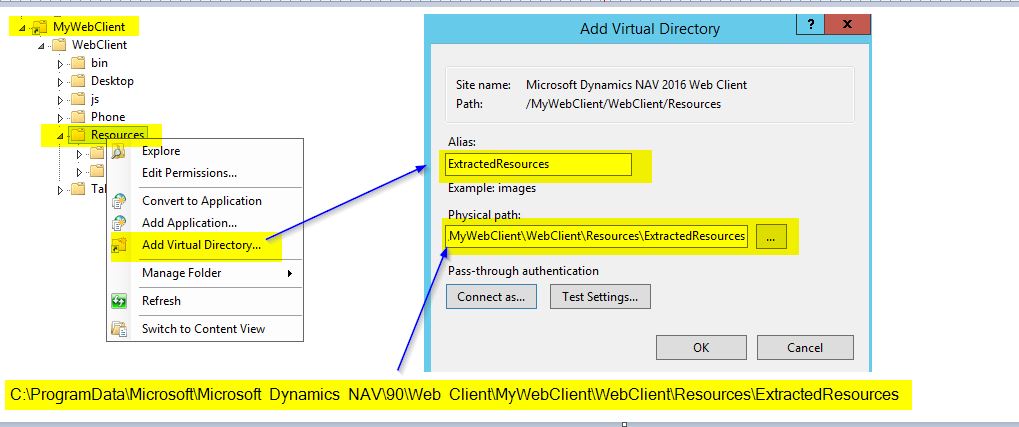 Extracted Resources Virtual Directory